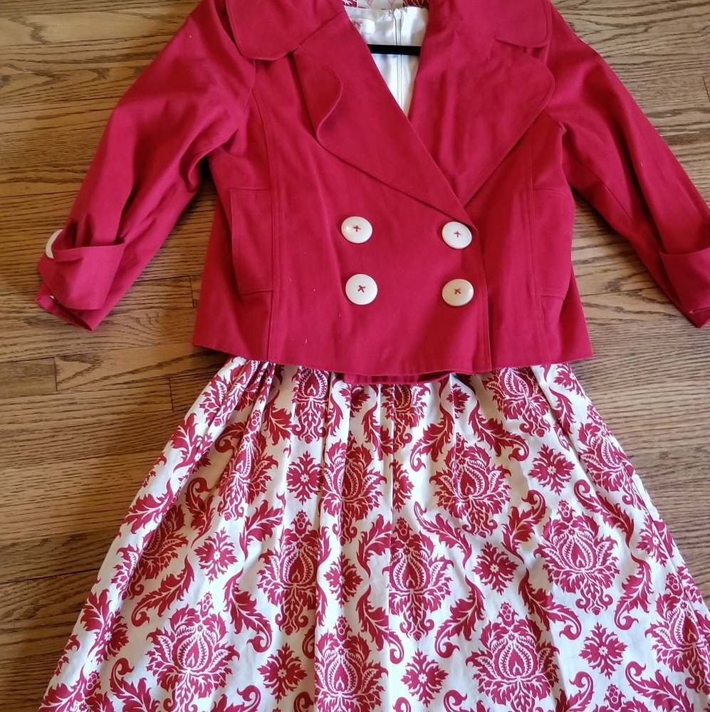 Dress with jacket